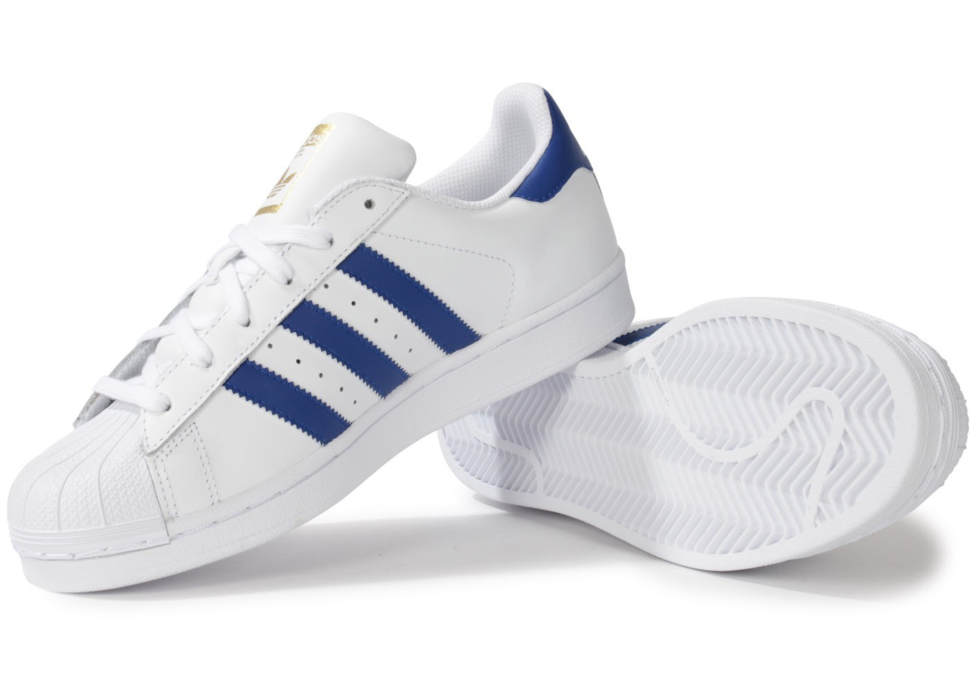 adidas superstar bleu